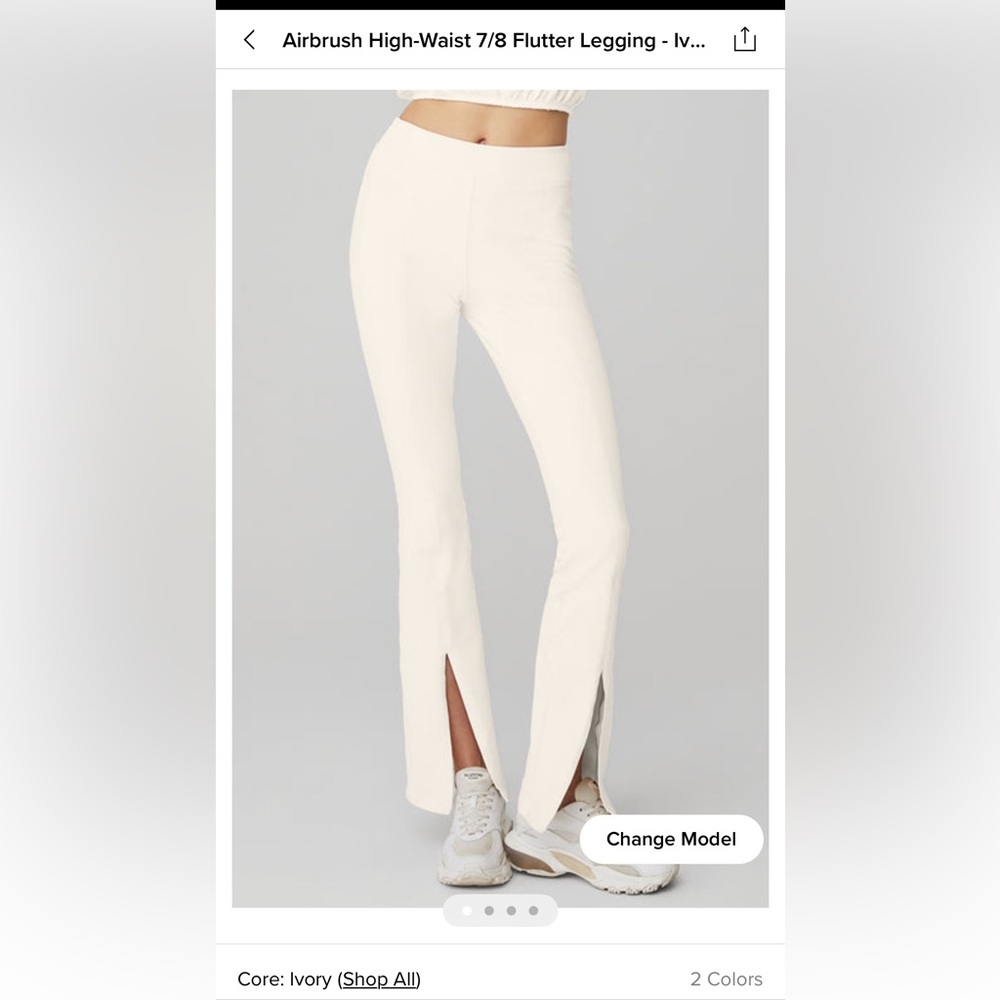 Alo Yoga Airbrush 7/8 flutter legging